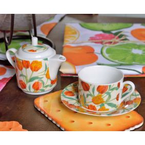 Servizio tè tulipano