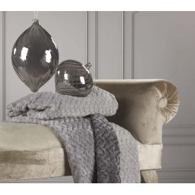 Divanetto in velluto naturale