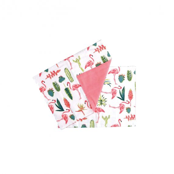 2 tovagliette Flamingo rosa e fenicotteri