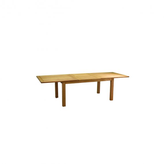 Tavolo in legno naturale con sedie da esterno giardino