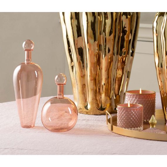 Ampolla in vetro rosa