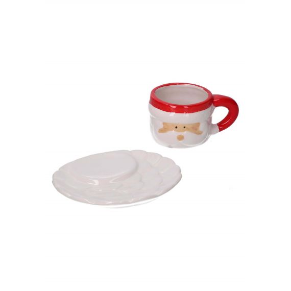 Tazzina da Caffè Babbo Natale