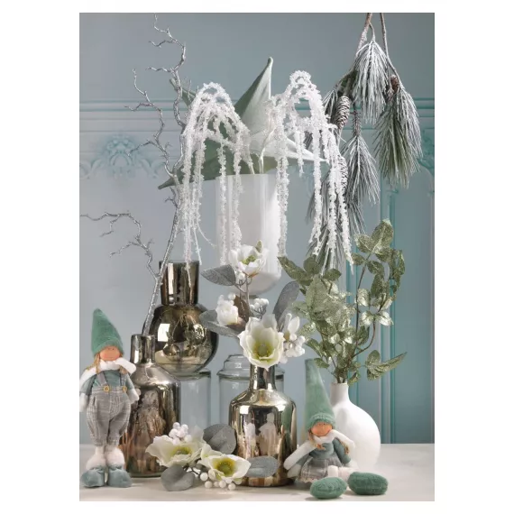 Vaso Di Vetro Medio Tondo Cangiante Oro