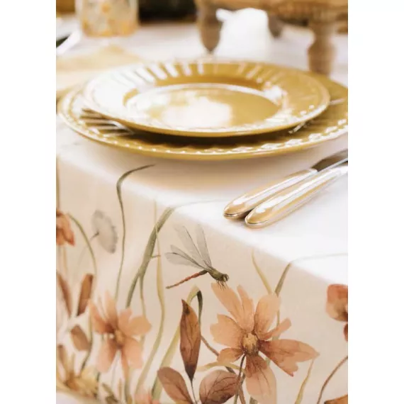 Runner Giardino D'autunno In Tessuto Nuvole di Stoffa