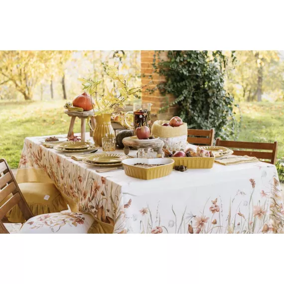 Tovaglietta Americana Giardino D'autunno In Tessuto Double Face Nuvole di Stoffa